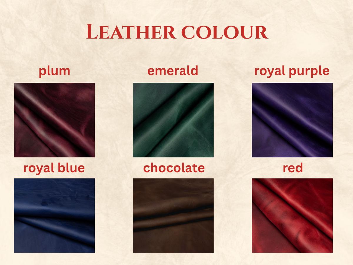 Soft Leather Mini Keychain Notebooks