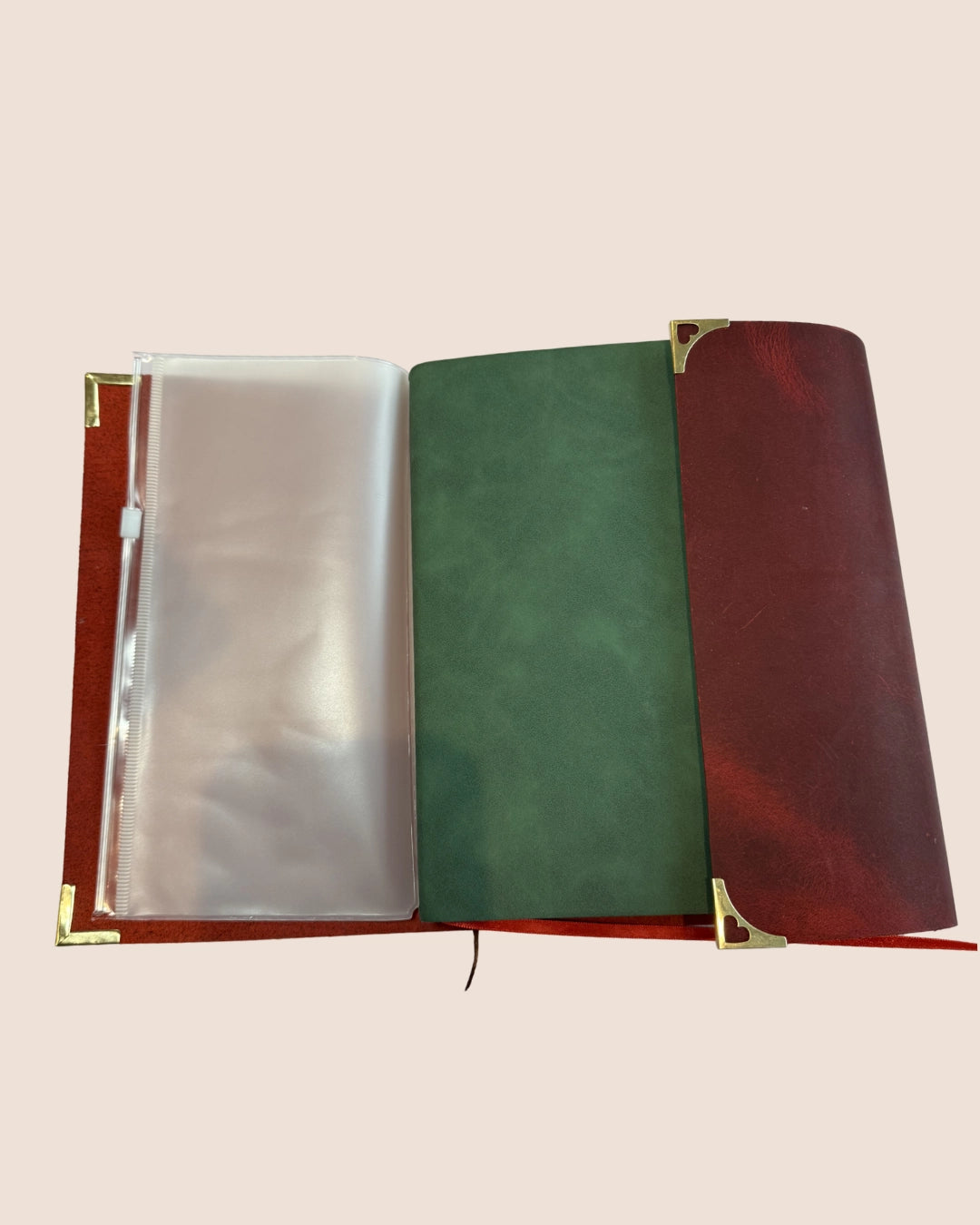 Clear PVC plastic pouch insert