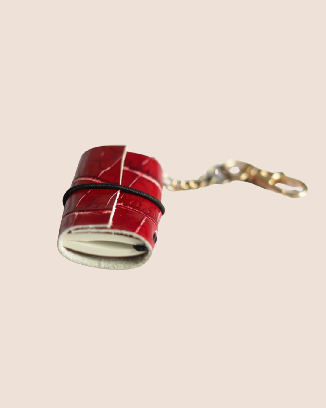 Red Croc Mini Keychain