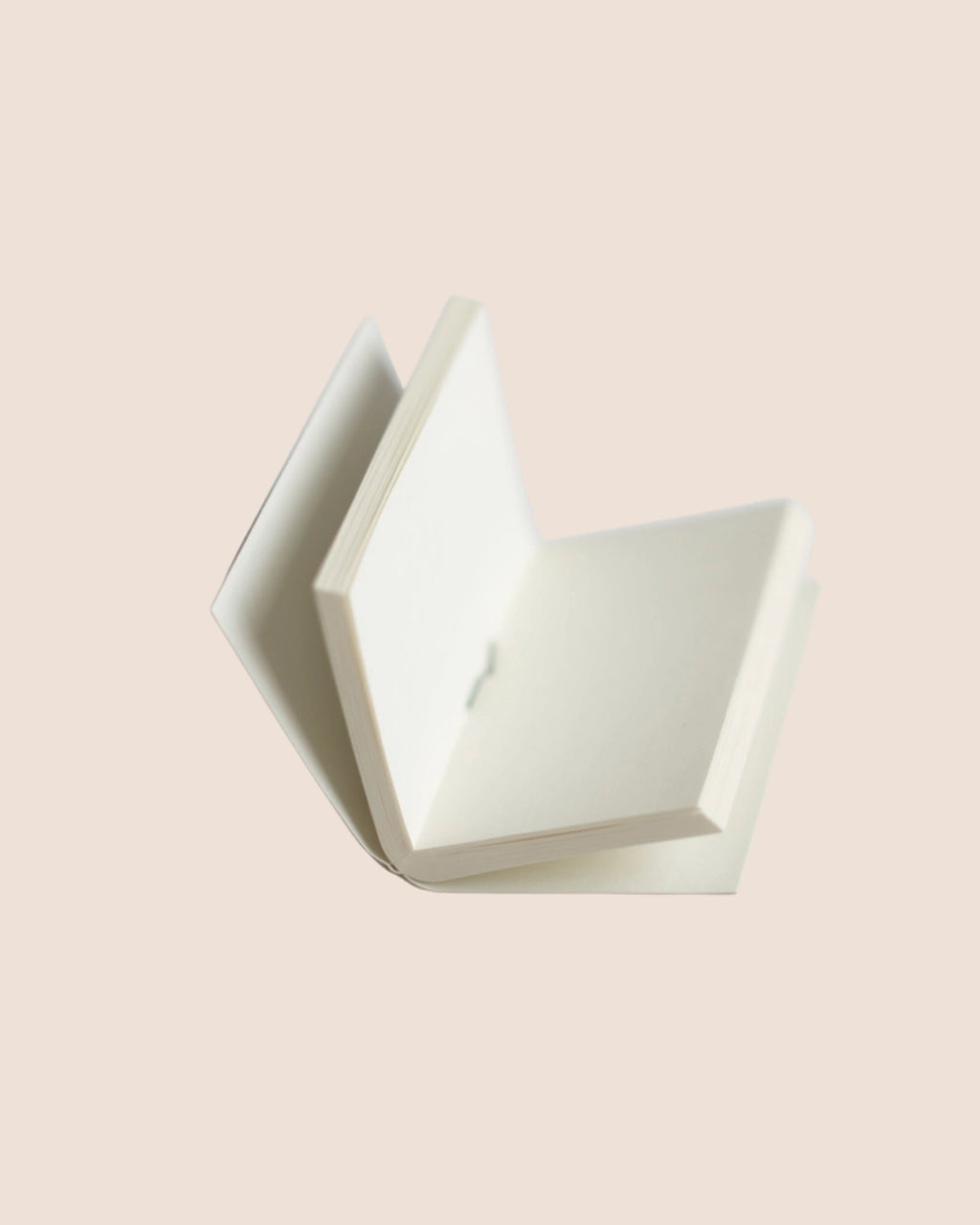 While/Silver Mini Keychain Notebook