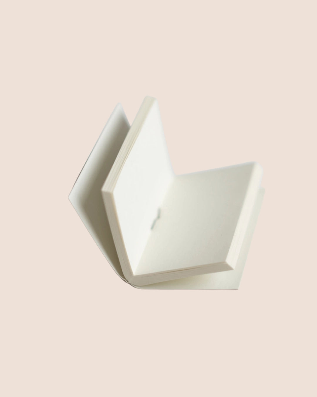 While/Silver Mini Keychain Notebook
